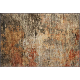 Piper Looms Mayfield Abstract AMF1216 Khaki Machine Washable Area Rug Scatter Main Image