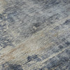 Piper Looms Mayfield Abstract AMF1217 Denim Machine Washable Area Rug Swatch Image