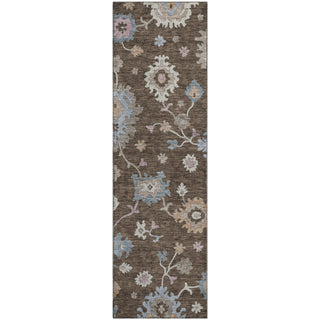 Piper Looms Mayfield Global AMF1218 Chocolate Machine Washable Area Rug Runner Main Image