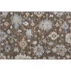 Piper Looms Mayfield Global AMF1218 Chocolate Machine Washable Area Rug Scatter Main Image
