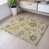 Piper Looms Mayfield Global AMF1218 Gold Machine Washable Area Rug Scatter Lifestyle Image Feature