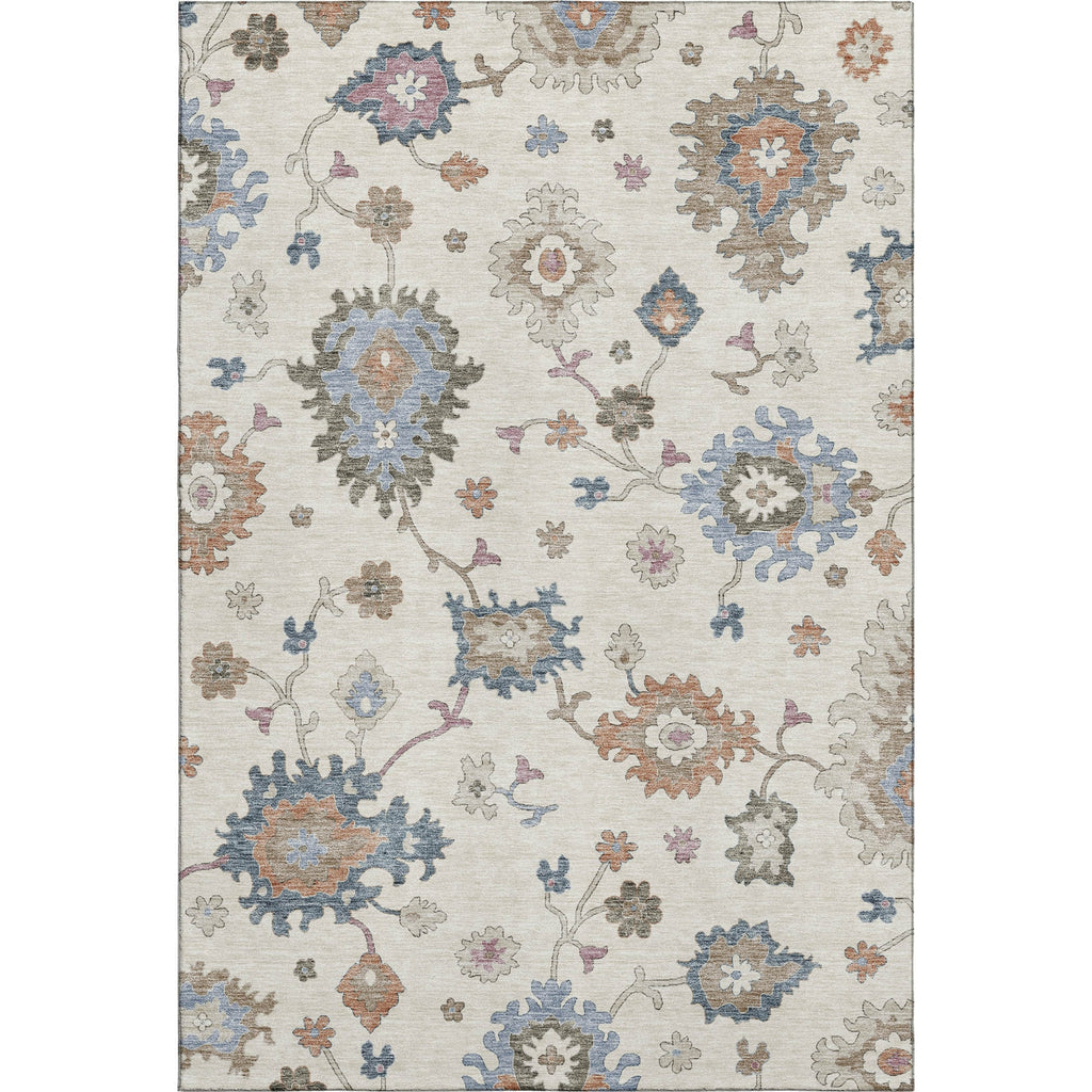 Piper Looms Mayfield Global AMF1218 Ivory Machine Washable Area Rug main image