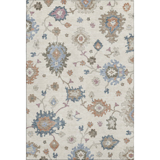 Piper Looms Mayfield Global AMF1218 Ivory Machine Washable Area Rug main image