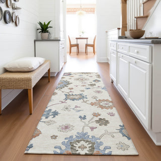 Piper Looms Mayfield Global AMF1218 Ivory Machine Washable Area Rug Runner Lifestyle Image Feature