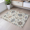 Piper Looms Mayfield Global AMF1218 Ivory Machine Washable Area Rug Scatter Lifestyle Image Feature