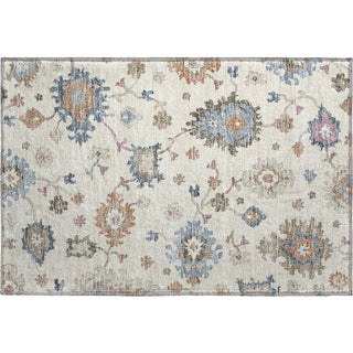 Piper Looms Mayfield Global AMF1218 Ivory Machine Washable Area Rug Scatter Main Image