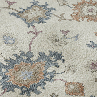 Piper Looms Mayfield Global AMF1218 Ivory Machine Washable Area Rug Swatch Image