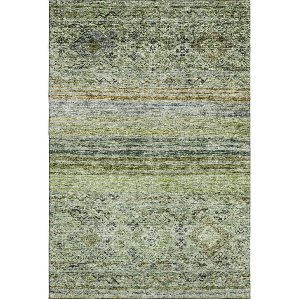 Piper Looms Mayfield Global AMF1219 Aloe Machine Washable Area Rug main image