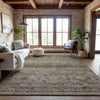 Piper Looms Mayfield Global AMF1219 Brown Machine Washable Area Rug Lifestyle Image Feature