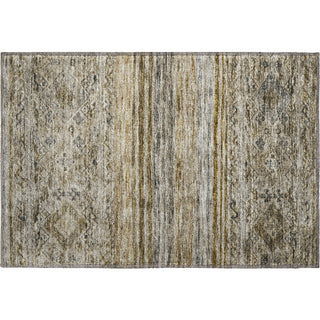 Piper Looms Mayfield Global AMF1219 Brown Machine Washable Area Rug Scatter Main Image