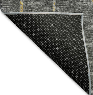 Piper Looms Mayfield Ornate: Open Field AMF122 Gray Machine Washable Area Rug Backing Image