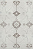 Piper Looms Mayfield Ornate: Open Field AMF122 Taupe Machine Washable Area Rug main image