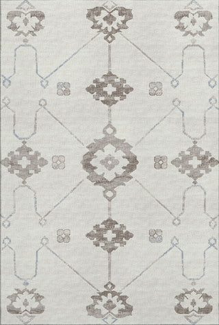 Piper Looms Mayfield Ornate: Open Field AMF122 Taupe Machine Washable Area Rug main image