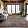 Piper Looms Mayfield Global AMF1220 Gray Machine Washable Area Rug Lifestyle Image Feature