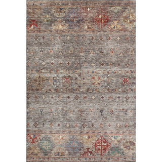 Piper Looms Mayfield Global AMF1220 Gray Machine Washable Area Rug main image