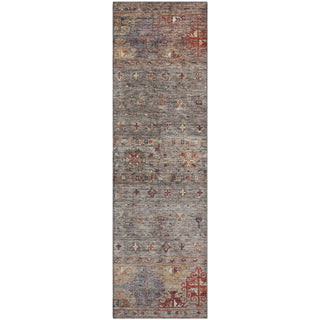 Piper Looms Mayfield Global AMF1220 Gray Machine Washable Area Rug Runner Main Image