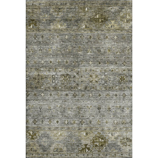 Piper Looms Mayfield Global AMF1220 Pewter Machine Washable Area Rug main image