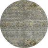 Piper Looms Mayfield Global AMF1220 Pewter Machine Washable Area Rug Round Main Image