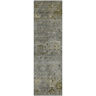 Piper Looms Mayfield Global AMF1220 Pewter Machine Washable Area Rug Runner Main Image