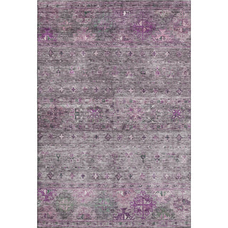 Piper Looms Mayfield Global AMF1220 Purple Machine Washable Area Rug main image