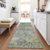 Piper Looms Mayfield Global AMF1220 Sage Machine Washable Area Rug Runner Lifestyle Image Feature