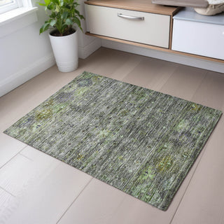 Piper Looms Mayfield Global AMF1220 Sage Machine Washable Area Rug Scatter Lifestyle Image Feature