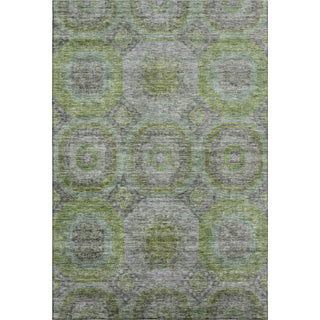 Piper Looms Mayfield Geometric AMF1221 Olive Machine Washable Area Rug main image