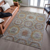 Piper Looms Mayfield Geometric AMF1221 Paprika Machine Washable Area Rug Lifestyle Image Feature