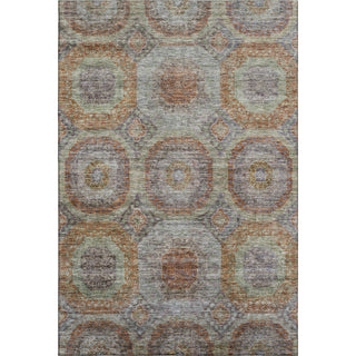 Piper Looms Mayfield Geometric AMF1221 Paprika Machine Washable Area Rug main image