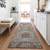 Piper Looms Mayfield Geometric AMF1221 Paprika Machine Washable Area Rug Runner Lifestyle Image Feature