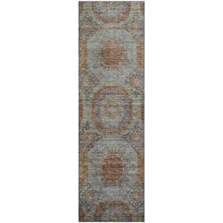 Piper Looms Mayfield Geometric AMF1221 Paprika Machine Washable Area Rug Runner Main Image