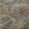 Piper Looms Mayfield Geometric AMF1221 Paprika Machine Washable Area Rug Swatch Image