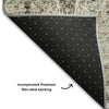 Piper Looms Mayfield Global AMF1222 Linen Machine Washable Area Rug Backing Image