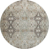 Piper Looms Mayfield Global AMF1222 Linen Machine Washable Area Rug Round Main Image
