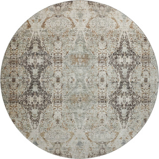 Piper Looms Mayfield Global AMF1222 Linen Machine Washable Area Rug Round Main Image