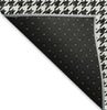 Piper Looms Mayfield Houndstooth AMF137 Black Machine Washable Area Rug Backing Image