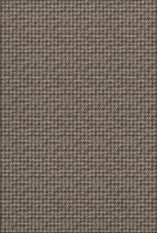 Piper Looms Mayfield Houndstooth AMF137 Chocolate Machine Washable Area Rug main image
