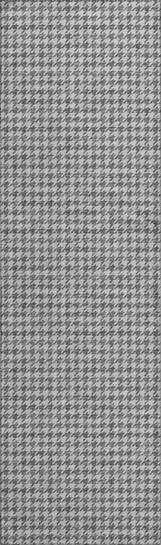 Piper Looms Mayfield Houndstooth AMF137 Gray Machine Washable Area Rug Runner Main Image