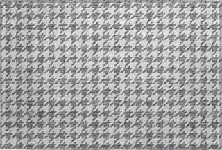 Piper Looms Mayfield Houndstooth AMF137 Gray Machine Washable Area Rug Scatter Main Image