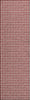 Piper Looms Mayfield Houndstooth AMF137 Red Machine Washable Area Rug Runner Main Image