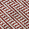 Piper Looms Mayfield Houndstooth AMF137 Red Machine Washable Area Rug Swatch Image