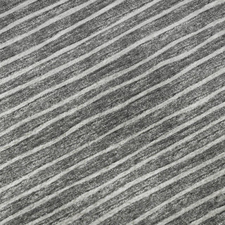 Piper Looms Mayfield Stripes AMF138 Gray Machine Washable Area Rug Swatch Image