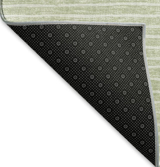 Piper Looms Mayfield Stripes AMF138 Mist Machine Washable Area Rug Backing Image
