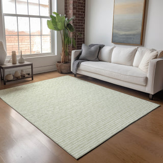 Piper Looms Mayfield Stripes AMF138 Mist Machine Washable Area Rug Lifestyle Image Feature
