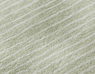 Piper Looms Mayfield Stripes AMF138 Mist Machine Washable Area Rug Swatch Image