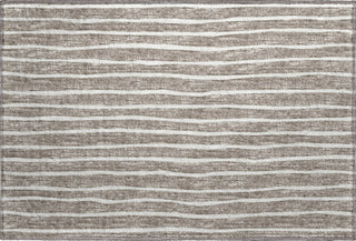 Piper Looms Mayfield Stripes AMF138 Taupe Machine Washable Area Rug Scatter Main Image