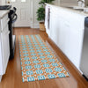 Piper Looms Mayfield Modern Squares AMF139 Orange Machine Washable Area Rug Runner Lifestyle Image Feature