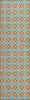Piper Looms Mayfield Modern Squares AMF139 Orange Machine Washable Area Rug Runner Main Image
