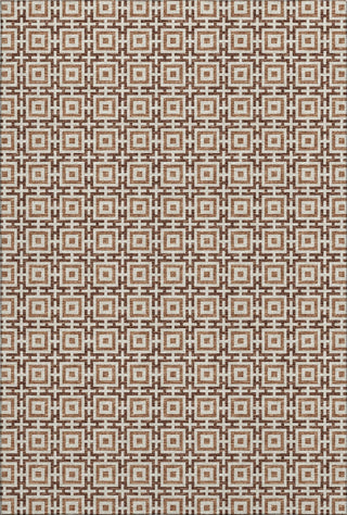 Piper Looms Mayfield Modern Squares AMF139 Paprika Machine Washable Area Rug main image