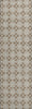 Piper Looms Mayfield Modern Squares AMF139 Taupe Machine Washable Area Rug Runner Main Image